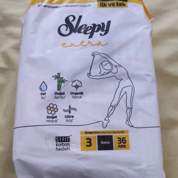 Sleepy Extra Ped Peçete Kalitesinde Çıktı Ne Yazık Ki...
