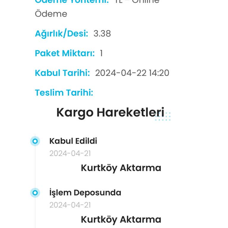 Kargoist Paketimi 1 Aydır Göndermiyor