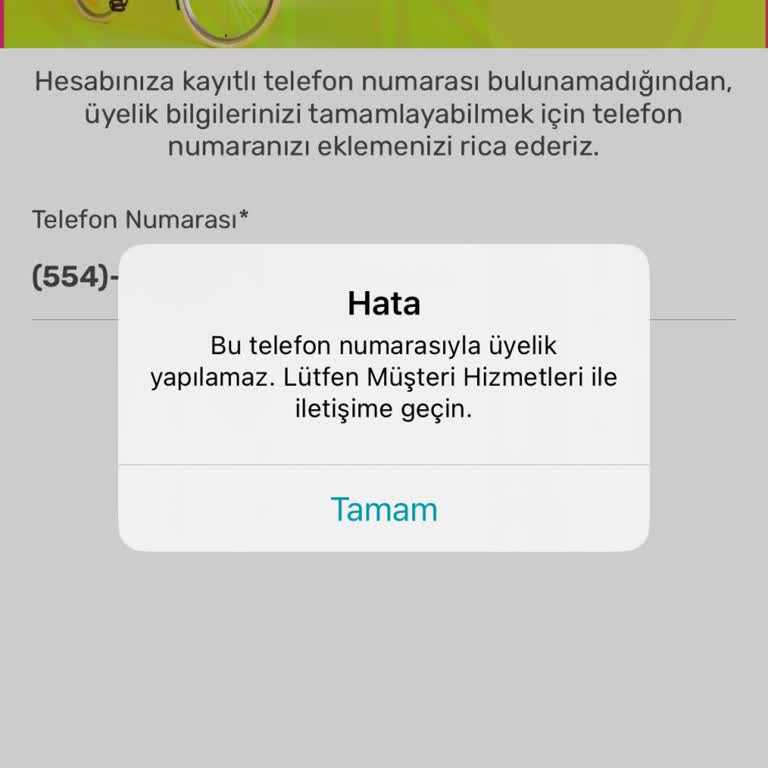 Watsons Numara Ekleyememe Ve Kartı Aktive Edememe Sorunu
