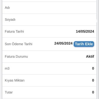 İBB - İstanbul Büyükşehir Belediyesi İ. B. B Su Faturası İtirazı