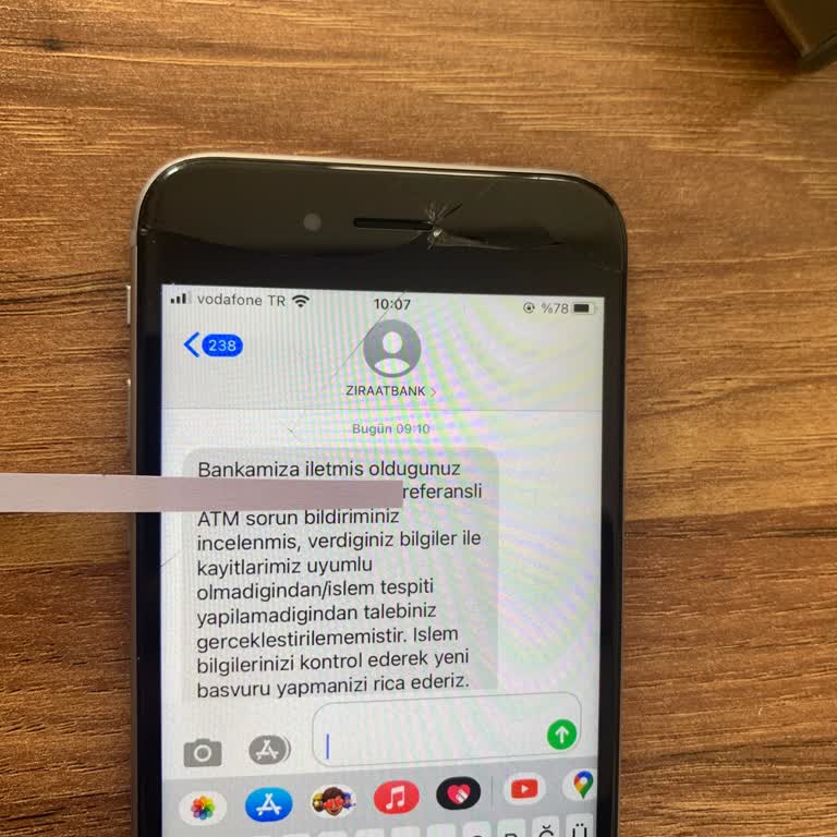 Ziraat Bankası Tam ATM Parayı Yuttu Hesaba Yatırmadı!