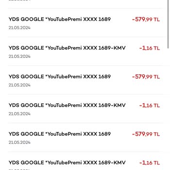 Akbank YDS Google Youtube.com Premium Para Çekimi