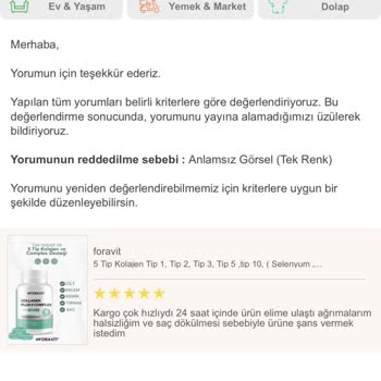Trendyol Alışverişte Puan Vermemek İçin Çabası