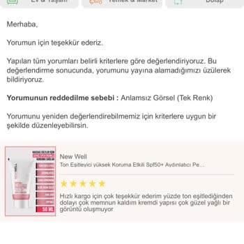Trendyol Alışverişte Puan Vermemek İçin Çabası