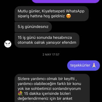 Kıyafet Sepeti Paramı İade Et