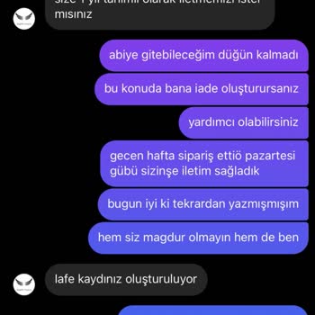 Kıyafet Sepeti Paramı İade Et
