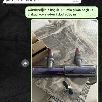 Dyson Başlığım Arızalandı Stok Yok Diye Geçiştiriliyorum