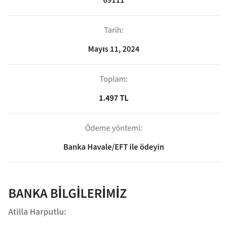 istebunu.com Ödenen Ücret Karşılığında Ürün Teslim Edilmedi