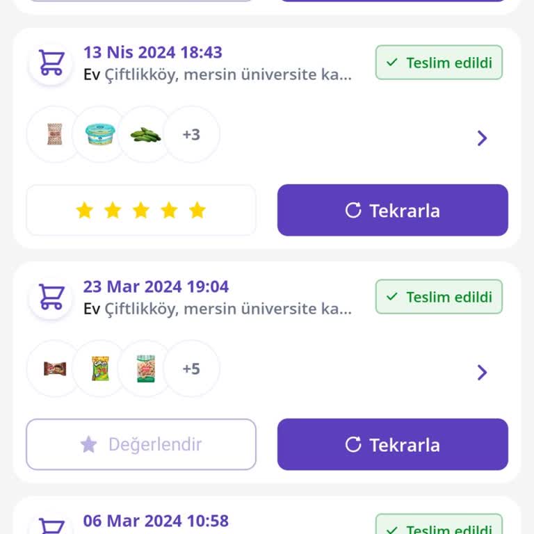 Getir Ücret İadem Yatmadı