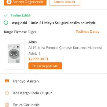 Trendyol Üründen Haber Yok İki Markada Birbirlerine Yönlendiriyor Çözüm Yok