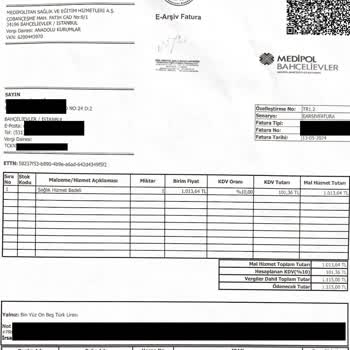 Bahçelievler Medipol Hastanesi'nin Yenidoğandan Haksız Muayene Ücreti