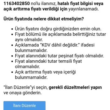 Sahibinden.com Mükerrer Ödeme İçin Paramı İade Etmiyor.