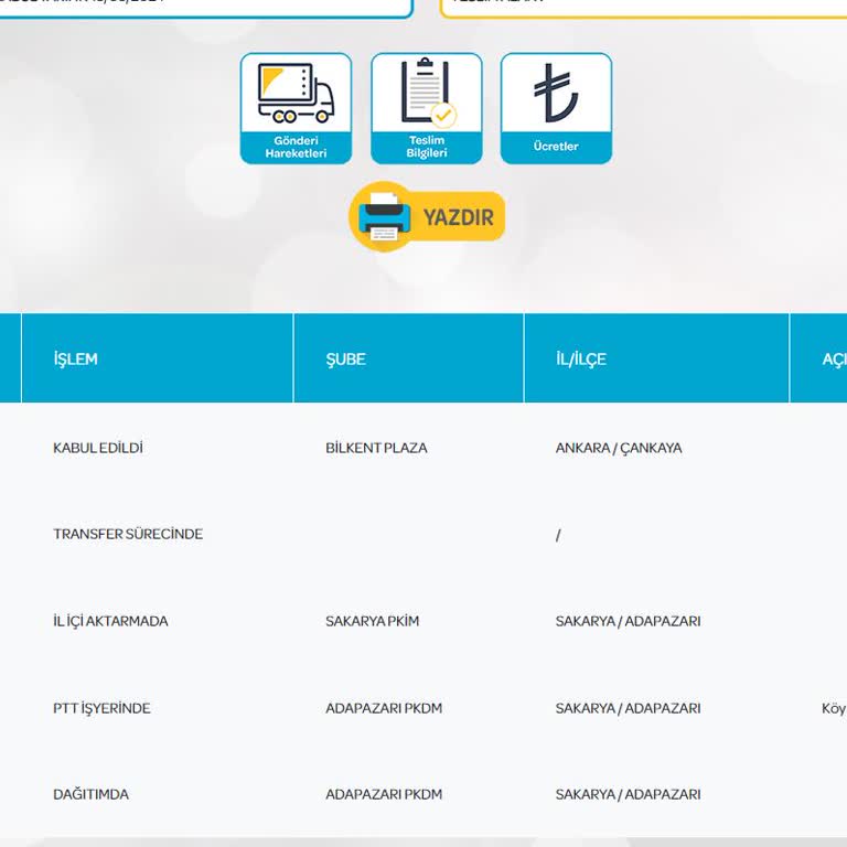 PTT Kargo Teslimat Bölgesine Gitmesine Rağmen Teslimata Yollanmıyor