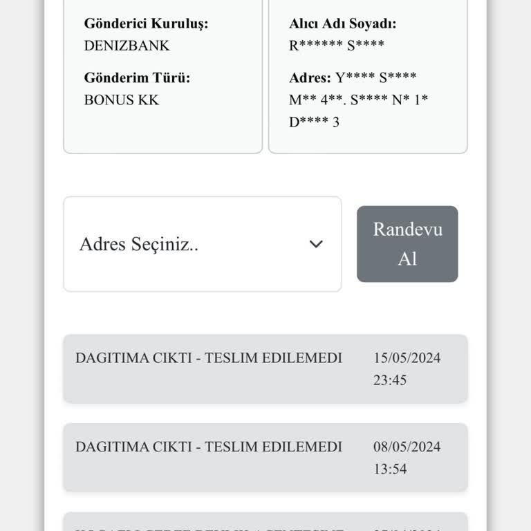 Kuryenet Kart Teslimatında Yaşanan Gecikme Ve İletişim Sorunları