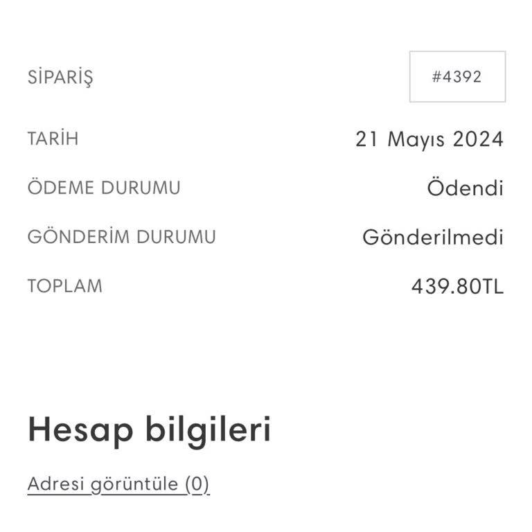 Caseown Firması Ürün İade Talebi