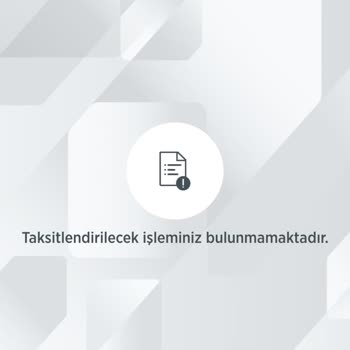 Ziraat Bankası Sonradan Taksitlendirme Çalışmıyor.
