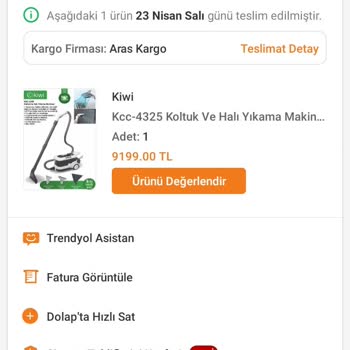 Trendyol Koltuk Yıkama Makinesi 4000 TL İndirime Girdi 20-25 Günde