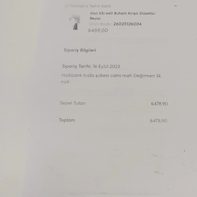 A101 Fatura Gönderimi Hakkında