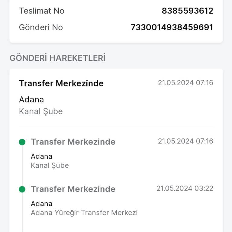 Trendyol Kargoyu Teslim Etmeme Sorunu