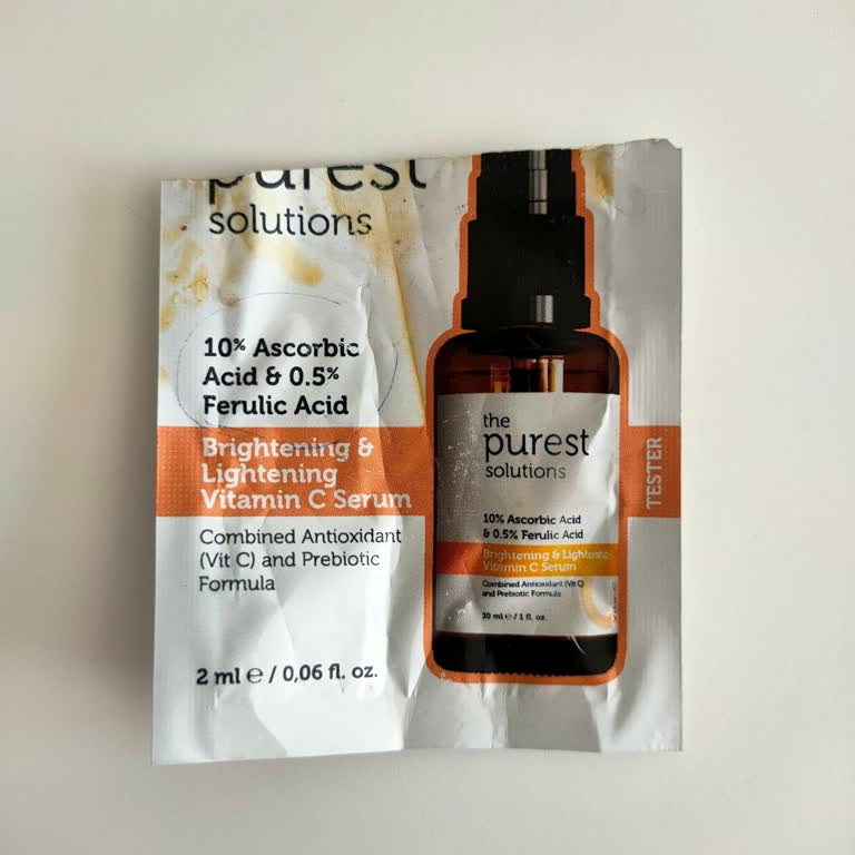 The Purest Solutions C Vitamini Serumu Cildimi Mahvetti.