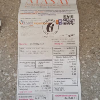 Enerya Niğde Niğde Enerya Fazla Yazılan Ve Düzeltilmeyen Faturalar