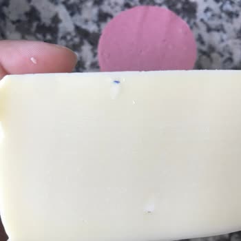 Özgüllü Süt Ürünleri Kaşar Peynirinin İçinde Mavi, Sert Plastik Gibi Bir Cisim Çıktı!