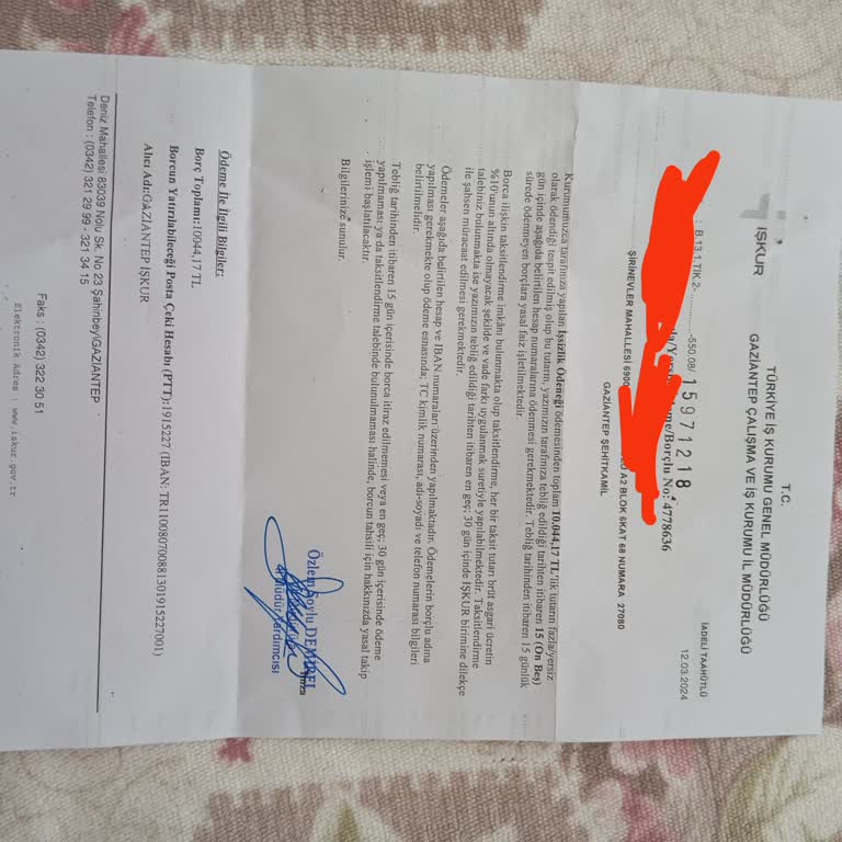 İŞKUR Fazla Yersiz Ödeme Borcu Hakkında İtiraz