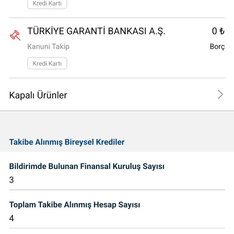 Garanti BBVA Dosya Kapatma Sorunu