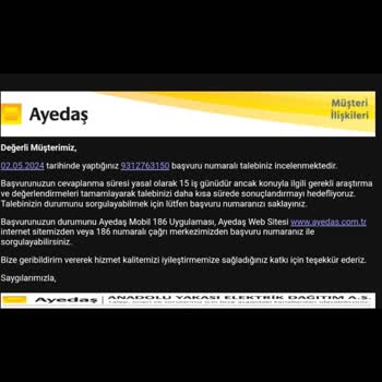 AYEDAŞ Bozuk Sayacı Bozuk Sayaçla Değiştirme!
