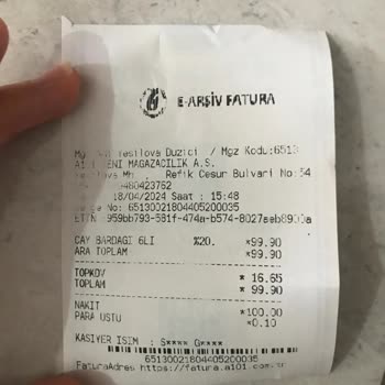 A101'in Mağaza Şikayeti