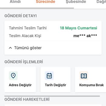 Trendyol Express 1 Haftada Kargo Teslimi