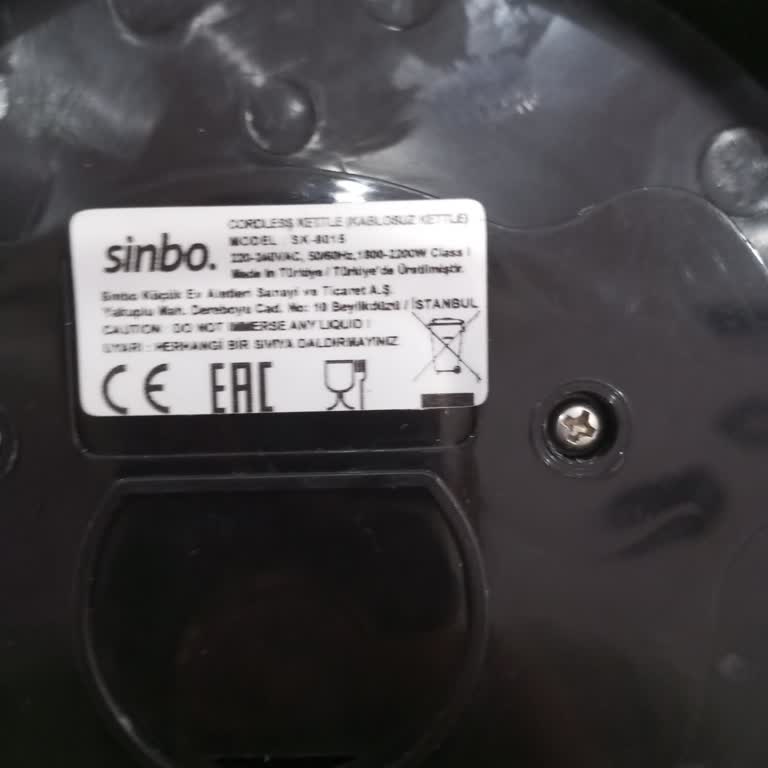 Sinbo Kettle Hayal Kırıklığı: Kısa Sürede Bozuldu