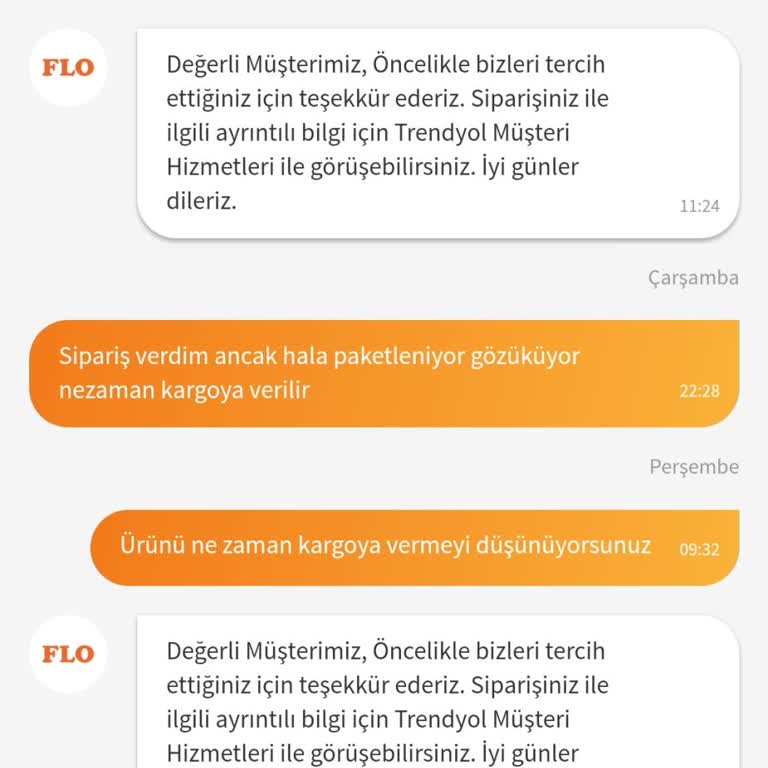 Trendyol FLO Teslim Edilmeyen Spor Ayakkabı