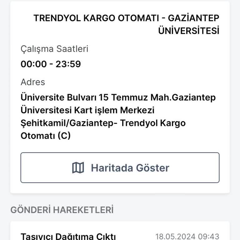 Trendyol Express Gaziantep'te Kargo Teslimatında Yaşanan Sorunlar