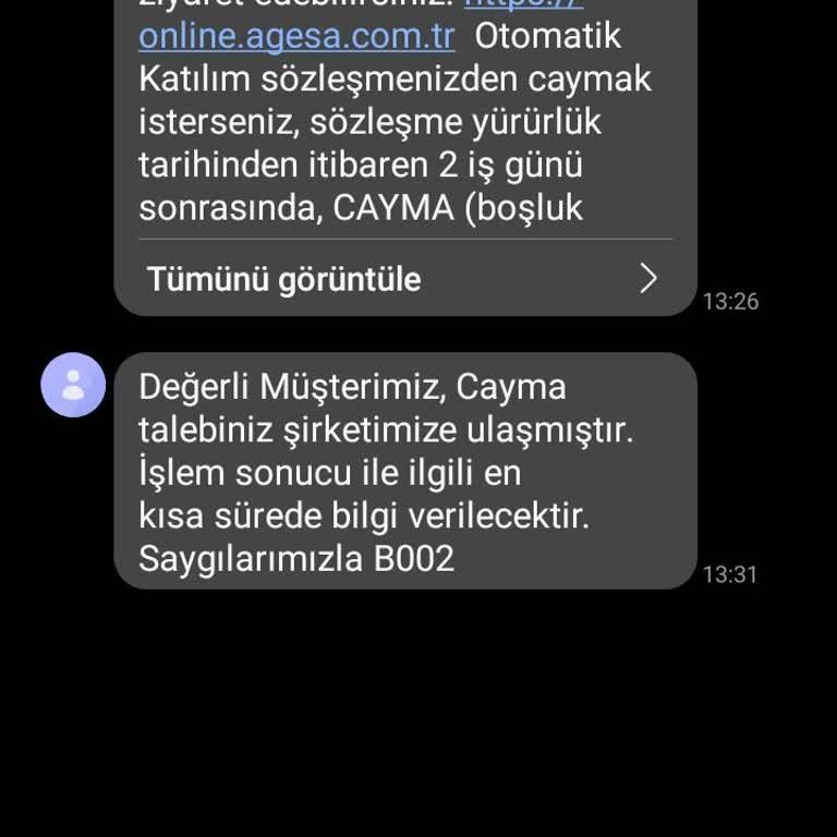 AgeSA Hayat ve Emeklilik İznim Olmadan Emeklilik Başvurusu