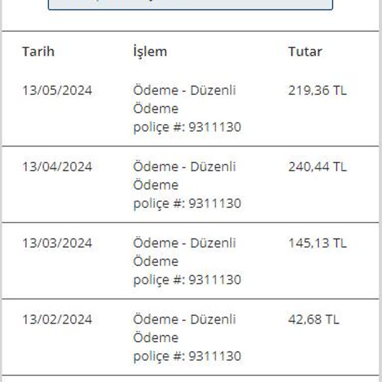 Metlife Kart Borcum Güvende Hayat Sigortası