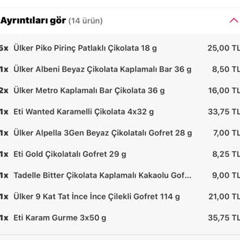 Yemeksepeti Market Eksik Gelen Ürünün İadesini Yapmıyor