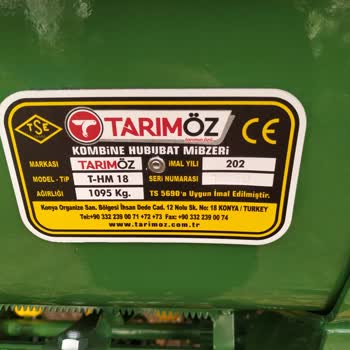 Tarımöz Tarım Makinaları Mibzer Malının Arkasında Durmuyor