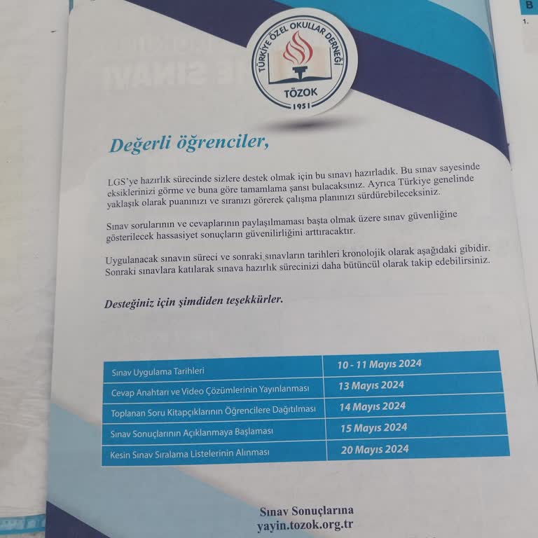 TÖZOK Sınav Sonuçları Açıklanmadı!