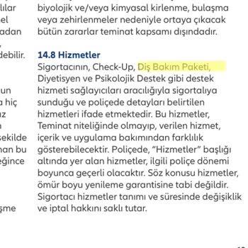 Allianz Sigorta Policeden Çıkarılan Diş Paketi Ve Bilgilendirme Eksikliği