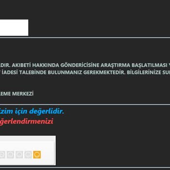 PTT Kargo Ürünlerin Kaybolması Ve Sorumluluğu Üstlenmemesi