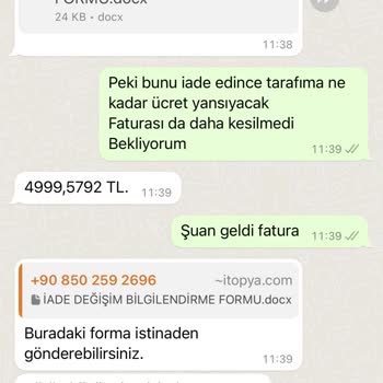 İtopya Bilgisayar İtopya Satış Sonrası Müşteri Mağduriyeti