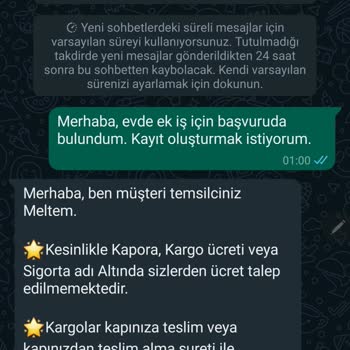 Kurumsal Paketleme Önlem Amaçlı Şikayet