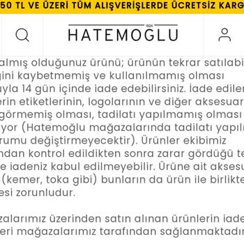 Hatemoğlu Mağazasında İade Krizi Ve Personel Tutumu