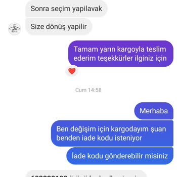 Joi Butik Beden Uyumsuzluğu Ve Bilgi Eksikliği Şikayeti