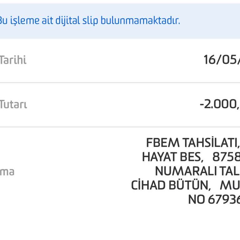 HDI Fibaemeklilik BES İptali Konusunda Acil Yardımcı Olur Musunuz