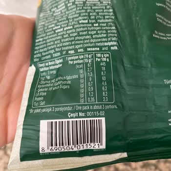 Ülker Altınbaşak Cips Paketi Ambalajı Tamamlanmadan Gönderildi