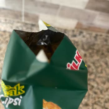 Ülker Altınbaşak Cips Paketi Ambalajı Tamamlanmadan Gönderildi