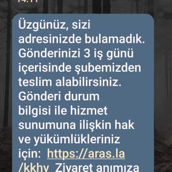 Aras Kargo Sardunya Yalan Beyan