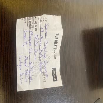 Benca Tur Ücret İadesi Verilmedi